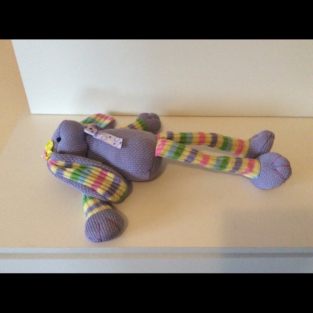 Long Leg Cute Rabbit Doll Stuffed Spring Colors - Picture 5 of 7